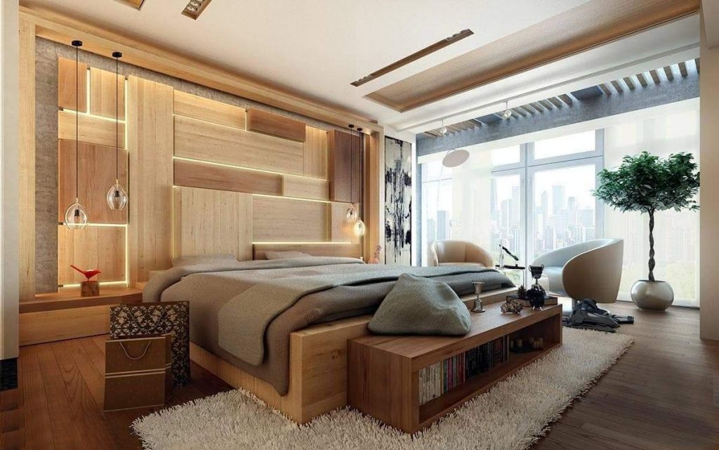 Nội thất phòng ngủ bằng gỗ đẹp